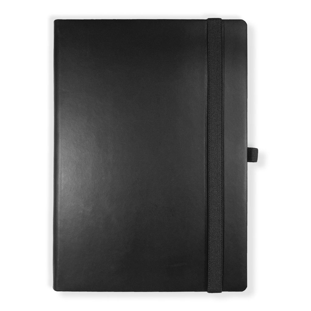 Hampshire Black Notebook - Plusfile